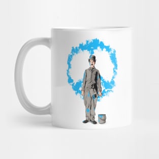 Chaplin With Peace Mug